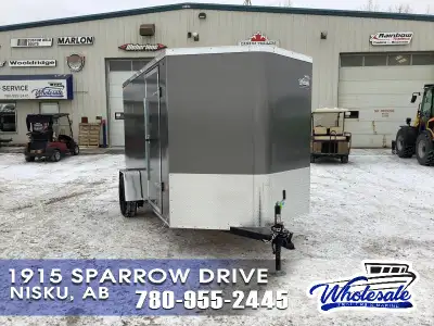 C6X12A13P - SINGLE 3500lbs AXLE 12FT LENGTH 69in. WALL TO WALL 72in. FLOOR TO ROOF DOOR 64in. X 68in...