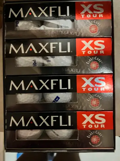 New Box of 12 Maxfli XS Tour Golf Balls, View more