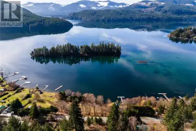 A rare opportunity awaits on Cowichan Lake—1.3 acres of prime, south-facing lakefront property. With...