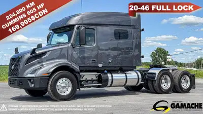 Heavy truck / Camion lourd - # STOCK: C-35711 2022 VOLVO VNX740 CAMION CONVENTIONNEL AVEC COUCHETTE...