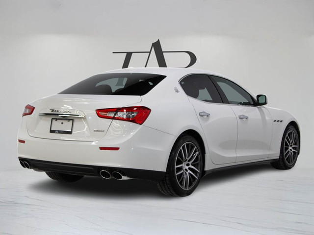 2014 Maserati Ghibli SQ4 |SUNROOF | NAV | BROWN INTERIOR | 19 IN in Cars & Trucks in Mississauga / Peel Region - Image 4