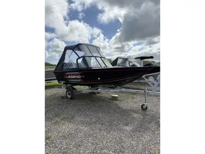 Come visit us at Adventure Motors!! 2024 Legend R15 + 25 ELPT CT 4S MERC & Trailer - $66 weekly oac...