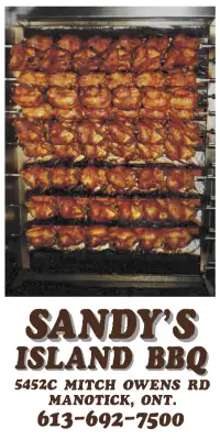 Sandy's Island BBQ - Rotisserie BBQ Chicken & Ribs-Manotick