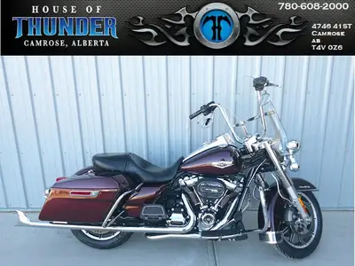 Turn heads and own the open road on this 2018 Road King! Built with classic Harley-Davidson styling...
