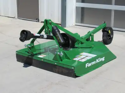 Series 1, 4 Ft. Rotary Cutter, 3 Point Hitch, Cat 1, 15 Inch Laminated Tail Wheel. Available in Gree...