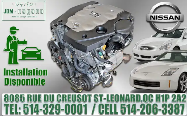 Nissan Sentra Nissan Versa Note Transmission CVT 1.6 1.8 4 cyl dans Transmission et train roulant dans Laval/Rive Nord - Image 6