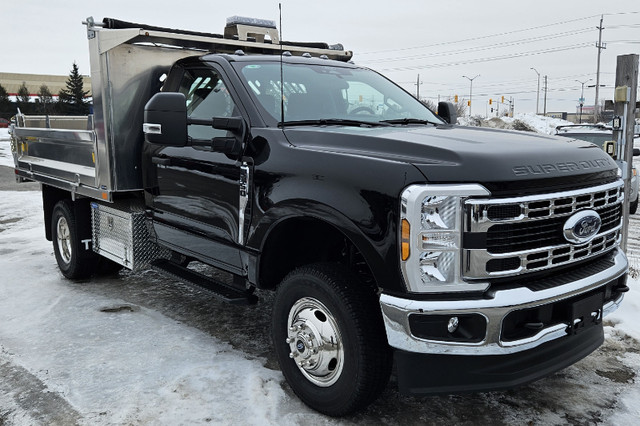 NEW 2024 Ford F350 4x4 Chassis with 9.6 Aluminum Dump  24-1650 in Cars & Trucks in Ottawa