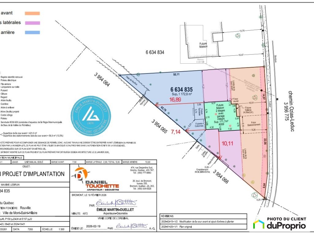 $485,000 - Residential Lot for sale in Mont-St-Hilaire — photo 3
