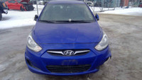 SALE OF THE DAY !!- 2013 HYUNDAI ACCENT 1.6L   -FOR PARTS ONLY