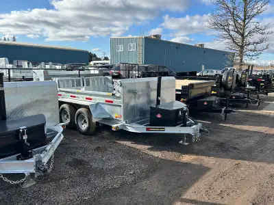 Prices below are subject to freight and HST, call or email today for your custom quote Miska Trailer...