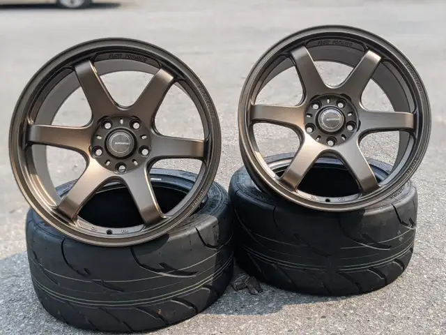 SALE SuperSpeed RF06RR 18x9.5 5x114.3 5x120 matt black bronze in Tires & Rims in Markham / York Region - Image 4