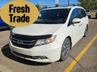 Discover the 2015 Honda Odyssey Touring: A Family-Focused Ride with Unmatched Comfort, Advanced Safe...