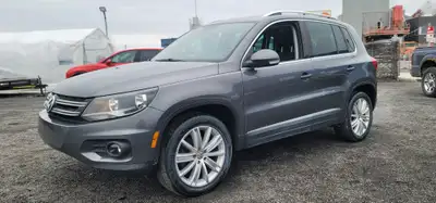 GARANTIE 1 ANS CREDIT DIRECT EN LIGNE AU WWW.AUTO-INTERNET.CA WOW 2017 VW TIGUAN AWD HIGHLINE TOUT E...