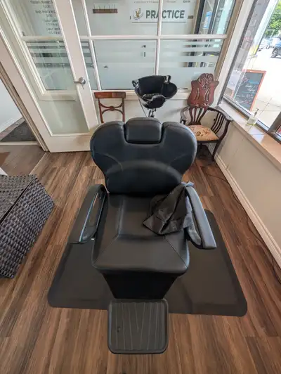 Hair Salon Equipment for sale Complete barber and styling salon equipment for sale. Everything MUST...