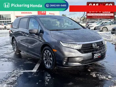 Certified. EX-L|DVD|CarPlay|Heated Seats|One Owner 2024 Honda Odyssey EX-L EX-L|DVD|CarPlay|Heated S...
