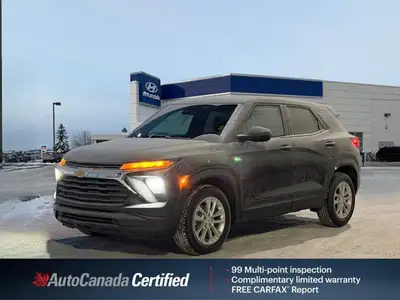 Crowfoot Hyundai, AMVIC Licensed Dealer The 2024 Chevrolet Trailblazer LS FWD features a major mid-c...