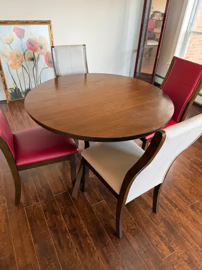 Bought from The Brick year ago . Good condition smoke free pet free home . We’re upsizing reason for...
