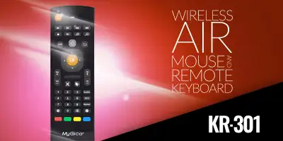 MyGica KR-301 Air Mouse USB Wireless Keyboard Remote PC,Android, View more