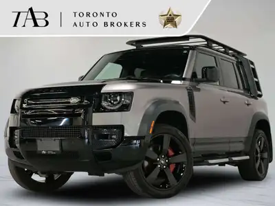 This 2023 Land Rover Defender 110 X P400 is a local Ontario vehicle, blending legendary off-road cap...