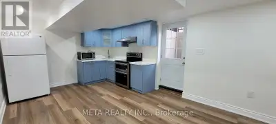 Updated Basement Apartment. No Carpet, Vinyl Flooring Thru-Out. Separate Entrance, Private Laundry,...