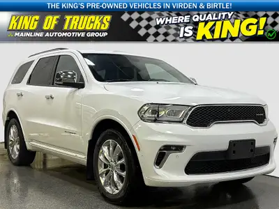 Meet the 2021 Dodge Durango Citadel, a full-size SUV that blends V8 power with everyday comfort for...
