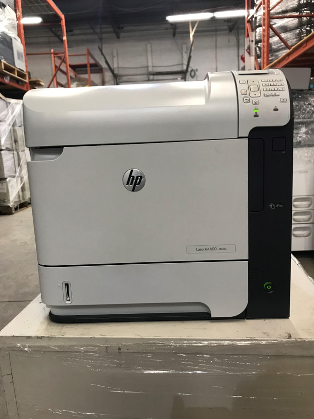 HP LaserJet Enterprise M602 B/W Desktop Printer Rental Plan in Printers, Scanners & Fax in Mississauga / Peel Region