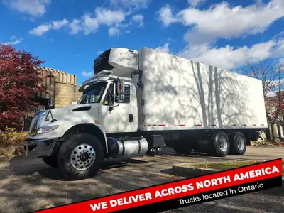 Carrier Transiclold Diesel Reefer(5798hrs) With Electric Standby, Insulated 26ft Box, Side Door, Rea...