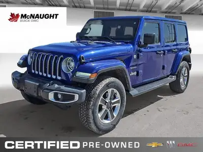This 2019 Jeep Wrangler Unlimited Sahara is powered by a responsive 2.0L turbocharged I-4 engine pai...