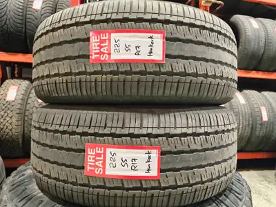 A pair of good used P225/55R17 Hankook Kinergy GT install and balance $210 Loose purchase $80 each T...