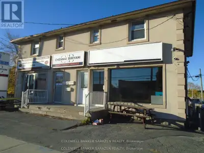 SECOND FLOOR OFFICE/RETAIL SPACE..HAS A 4 PCE BATHROOM,KITCHENET WITH APPLIANCES...FRONT AND REAR AC...
