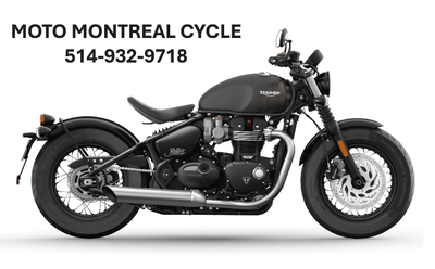2 ANS GARANTIE/2 YEAR WARRANY Caractéristiques principales de la Triumph Bonneville Bobber 2023 : Mo...
