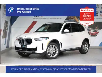 2024 BMW X5 xDrive40i 3.0L I6 DOHC 24V TwinPower Turbo AWD 8-Speed Automatic EXTERIOR - MINERAL WHIT...