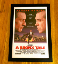 1993 A Bronx Tale Framed Movie Poster