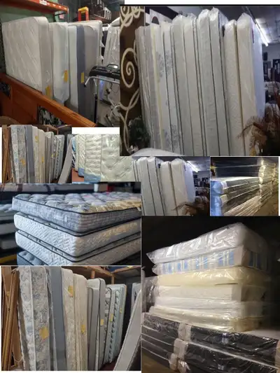 Wonderful Queen Double and Single used mattresses and box spring, View more