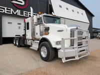 LOW HRS!! 2009 Kenworth T800 Tandem Winch Truck KMS: 545,942 HRS: 12,938 Work order include Complete... (image 3)