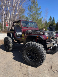 Custom Jeep YJ new V-8 stroker, tires and rims and more