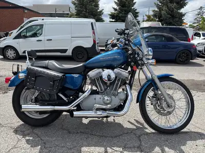 Check out this 2005 CANADIAN Harley-Davidson Sportster 883 with only 31,928kms. Be sure to follow us...