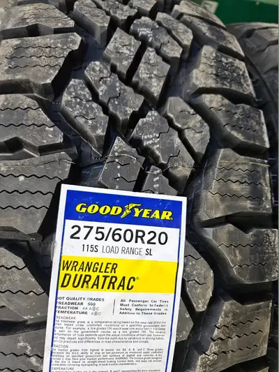 Goodyear Duratrac RT - New Design! Best Duratrac Yet! All-Weather | Mud & Snow | Tough & Reliable Li...