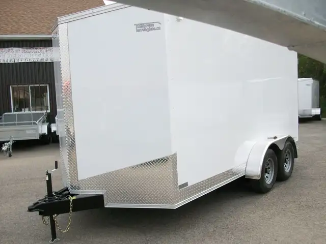 2025 Weberlane CARGO 7' X 14' V-NOSE 2 ESSIEUX 5200LB. CONTRACTE in Cargo & Utility Trailers in Laval / North Shore - Image 4