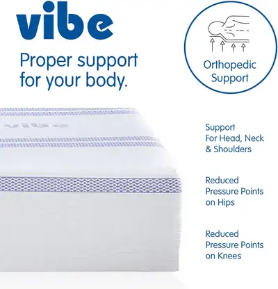 12" Memory Foam Mattress with Waterproof Protector –Bed-in-a-Box, View more