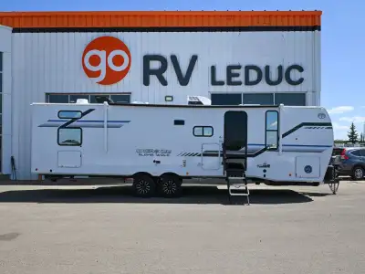 New 2026 Alpha Wolf 280QBS travel trailer — spacious and well-appointed, perfect for family camping...