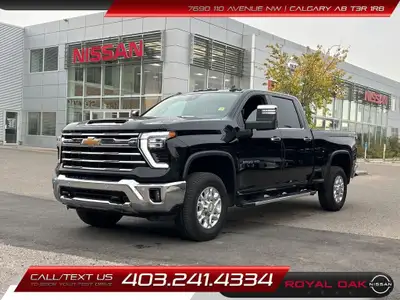 2024 CHEVROLET SILVERADO LTZ CREW CAB 4X4 - 6.6 DURAMAX DIESEL - NO ACCIDENTS - ONE OWNER FEATURES I...