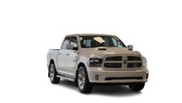 Recent Arrival! Odometer is 33691 kilometers below market average! 2017 Ram 1500 Sport Bright White... (image 2)