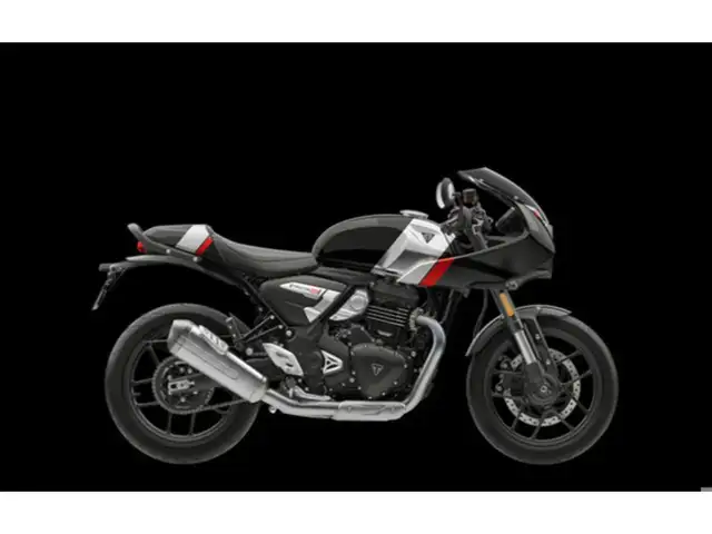 2026 Triumph Thruxton 400 Black/Silver in Street, Cruisers & Choppers in Oshawa / Durham Region - Image 2