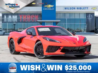 Z51 Performance Pkg | Performance Exhaust | 20-Spoke Gloss Black Wheels | Carbon Flash Exterior Mirr...