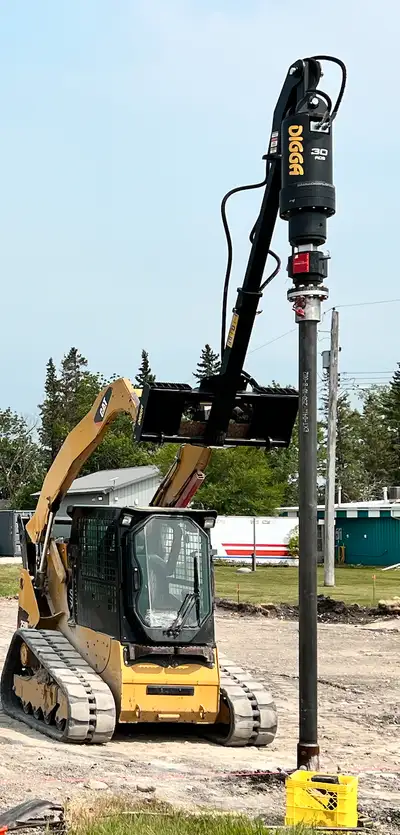 New Digga 30 ADS - 30,000 FT-LBS Screw Pile Drive *** Visit our website for pricing, availability an...