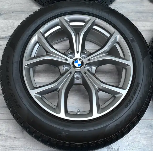2022 BMW X5 / X6 19" OEM Rims, TPMS & RF Winter Tires*BRAND NEW* in Tires & Rims in Markham / York Region - Image 3