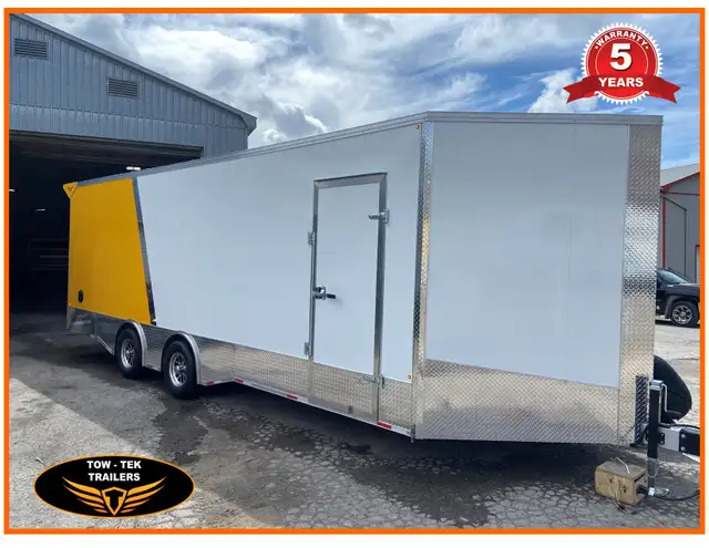 2026 Tow Tek Trailers 8.5 x 24 Snow Mobile Trailer in Cargo & Utility Trailers in Mississauga / Peel Region - Image 6