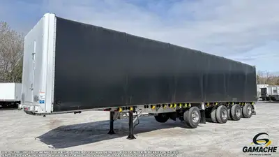 Trailer - # STOCK: R-37191 2011 REITNOUER 48' ROLLING TARP ALUMINIUM REMORQUE A RIDEAUX 2011 REITNOU...