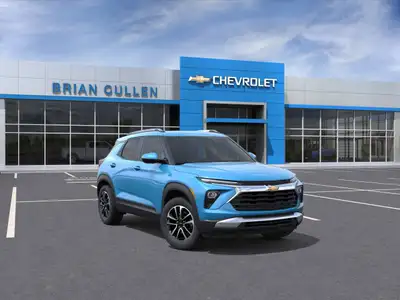 The 2026 Chevrolet TrailBlazer LT with AWD is now available in a striking blue finish. This SUV is d...